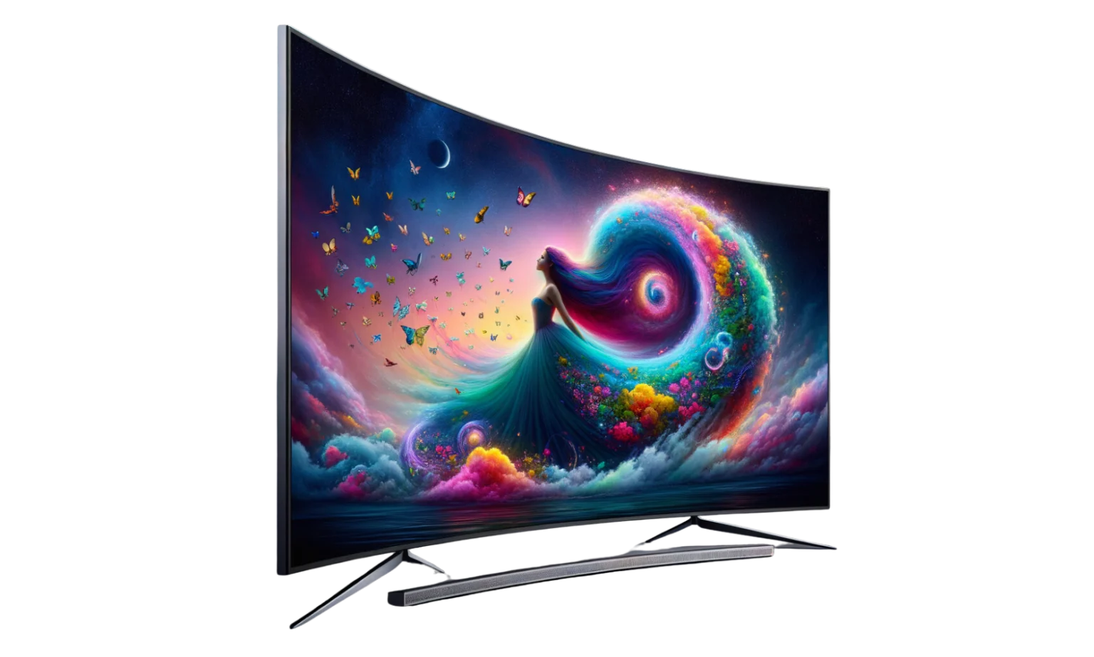 4K Smart TV display for IPTV streaming in Canada