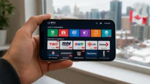 IPTV on iPhone Canada